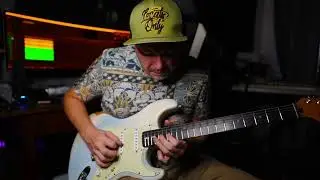 African sunrise-inspired guitar improv on a 1963 Stratocaster into a Cornford MK50.