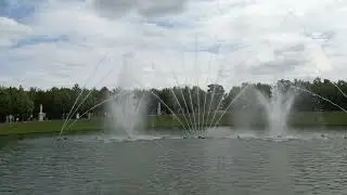 grandes eaux versailles - bassin  du miroir ⛲ 4K
