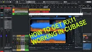How to get iZotope RX11 working in Cubase | #audioediting