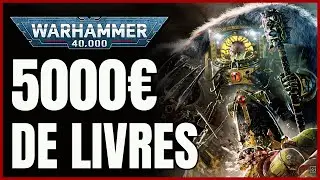 Un abonn&eacute; m'a Offert SA COLLECTION de Livres Warhammer  !holy !brush