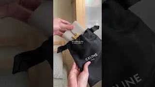 #asmrunboxing with my first celine wallet 😮&zwj;💨