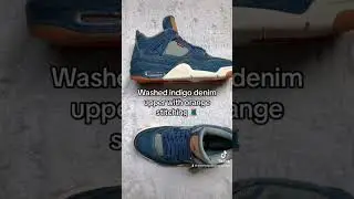 Levi&rsquo;s x Nike Air Jordan 4 &lsquo;Denim&rsquo; Quick Sneaker Review #sneaker #sneakerheads #airjordan #shoe #js