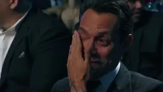 Marc Anthony's emotional night