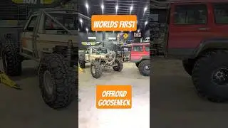 Worlds First Offroad Gooseneck -In Progress.  Check out the BLEEPINJEEP YouTube channel for build.