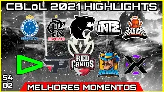 CBLoL 2021 Highlights Todos os Jogos da S4D2 | CBLoL Highlights Todos os Jogos da S4D2