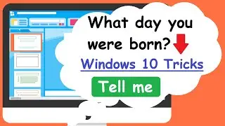 Windows Tips Tricks - Free Built-in Perpetual Calendar