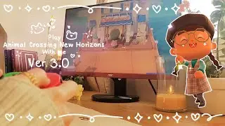 🌼ASMR (no commentary) New Hotel Update Animal Crossing New Horizon🍃