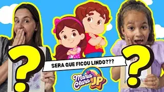 TRANSFORMAMOS os Desenhos da Maria Clara e do JP em QUADROS! Ser&aacute; que Ficou Lindo?