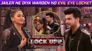 Lock Upp Live Update: Jailer Karan Ne Lock Upp Mein Warden Tejasswi Ko Pehnaya Evil Eye Locket