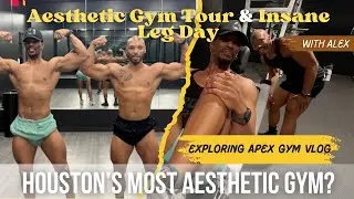 Inside the Most Aesthetic Gym in Houston! | Tour APEX Gym Tour ft. @newdayfitnessbyalex