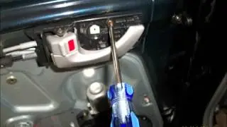 Replace 2006 Hyundai rear window regulator