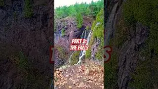 Houghton Falls Pt. 2 #adventures #bordercollie #dogs #water #waterfall #roadtripadventures  #asmr