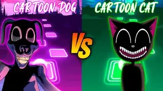 Cartoon Dog Nightmares VS Cartoon Cat Bad Karma - Tiles Hop EDM Rush! . NITH