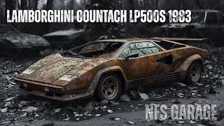 Full Restoration of a 1985 Lamborghini Countach | ASMR Supercar Rebuild From Abandoned to Perfection