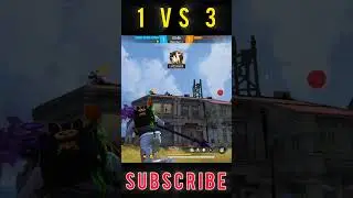 IMPOSSIBLE 🍷🗿 1 VS 3 #shorts #freefire #garenafreefire #freefireshorts #freefirehighlights