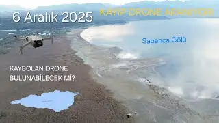 DJI Mini 3 Fly More Combo (116.1) Sapanca Gölü’nde Kayıp Drone’un Peşinde | İlk Uçuş