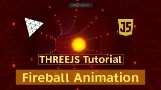 Three.js tutorial: Three dimensional point space vortex animation