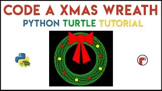 Python Turtle - Code a Christmas Wreath