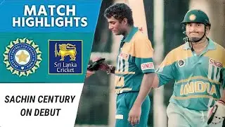 Tendulkar&rsquo;s Captaincy Debut Century in Vain | Jayasuriya Destroys India with 120 | SL vs IND 1996