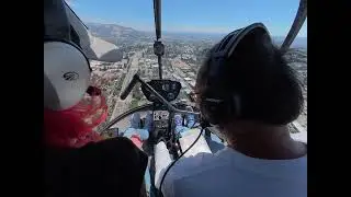 Lesson #163 Trip to Petaluma, Robinson R22 Helicopter, Sonoma Flight Academy.