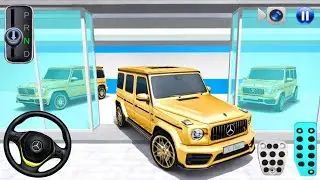 New Golden Mercedes G63 in The Showroom - 3D Driving Class - 3D Driving Class Game - Car Game