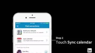 LinkedIn Mobile App Calendar Sync