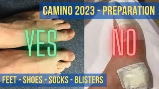 Камино 2023 — подготовка №4 — как избежать мозолей
