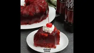 Dr Pepper Cherry Jello Salad