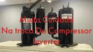 Diferen&ccedil;a Troca Compressor Inverter