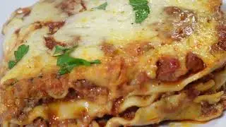 How To Make The Ultimate Amazing Perfect Trick Beef And Sweet Italian Sausage Lasagna /Quick Recipe