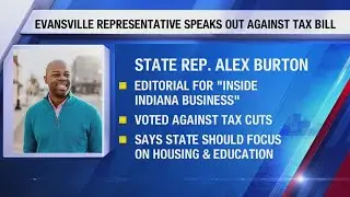 Representative Alex Burton wants IN legislature to refocus priorities
