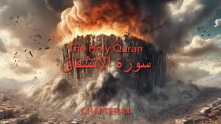 The Holy Quran. Chapter  84, Al-Inshiqaq. The Split Asunder.