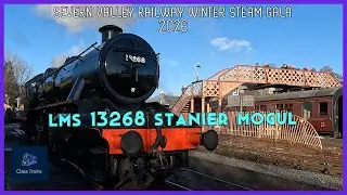 13268 LMS Stanier Mogul Severn Valley Railway Winter Steam Gala 2026