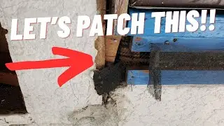 #QTOW# DIY stucco patch (#2)
