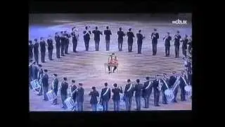 SWITZERLAND Swiss Army Band, Alphorn and Nicolas Senn (hackbrett)  Tattoo Aventicum Musical Parade