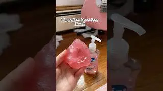1 Ingredient Soap Slime!! 🧼🫧🧼 #slime #fidget #shorts