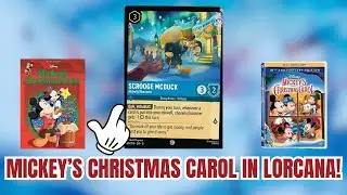 MICKEY'S CHRISTMAS CAROL COMING TO LORCANA | NEW Winterspell Cards