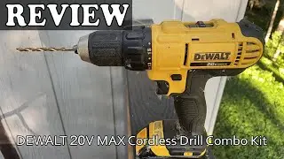 Комплект аккумуляторной дрели DEWALT (DCK240C2) 20 В MAX &mdash; тестирование и обзор.