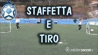 Allenamento Piccoli Amici - 02 - Staffetta con tiro