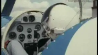 Новый спортивный самолет Су-26 в Тушино 1985