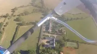 Microlight Flight Oct 2016 in Bedfordshire UK
