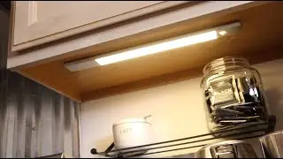 Norbi Under Cabinet Motion Sensor Light Review | Wireless Closet Lights 3Color DelayOff Time Setting