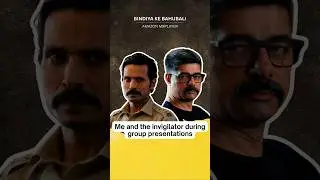 Me & the Invigilator During Group Presentations 😂 | College Meme | PlayStudiosWorld