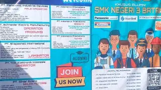 JOB FAIR KHUSUS ALUMNI SMK NEGERI 3 BATAM TERBARU 2023