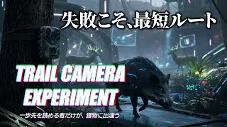 【失敗こそ最短ルート】獣道発見！ビオトープにトレイルカメラ設置！