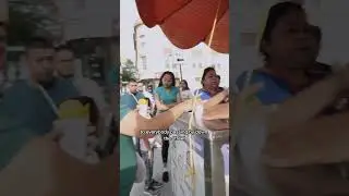 We bought out a family selling ice cream!
