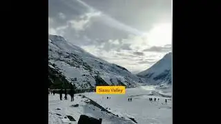 Sissu Valley | हिमाचल प्रदेश | Sissu Full Snow HP INDIA | Enjoymytrips #Manali During Snowfall #Trek