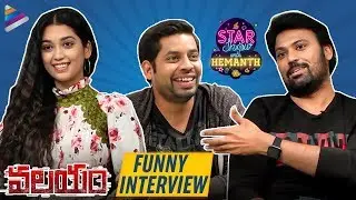 Valayam Movie Team FUNNY INTERVIEW | Star Show With Hemanth | Laksh Chadalavada | Digangana
