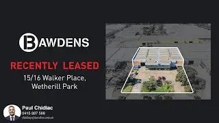 Recently Leased | 15/16 Walker Place, Wetherill Park