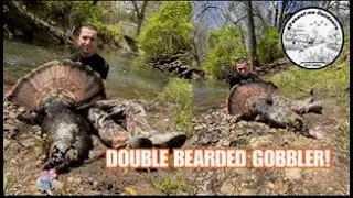 Epic FIRST Turkey Hunt- Double Bearded Gobbler Down In ILLINOIS